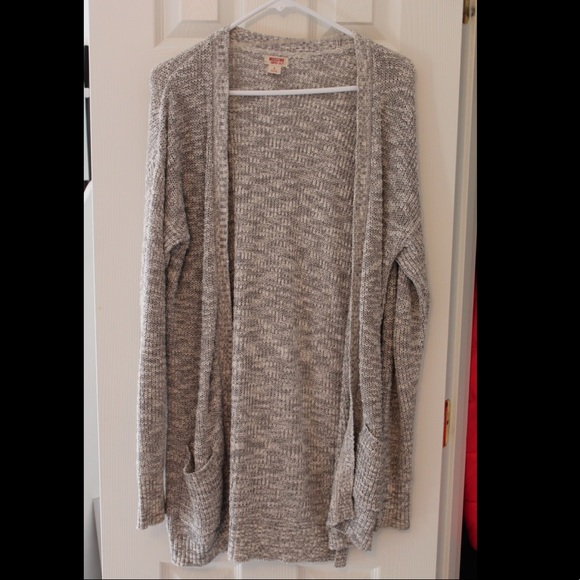 Mossimo Gray Cardigan - Picture 1 of 3